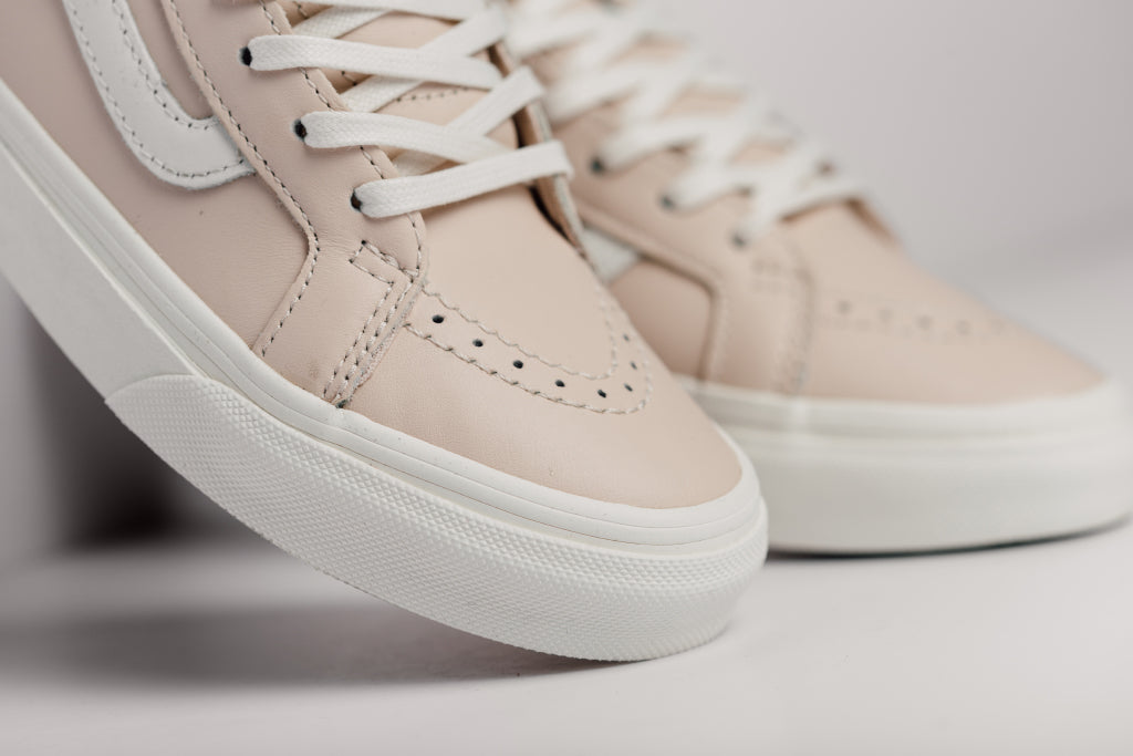 vans old skool zips whisper pink