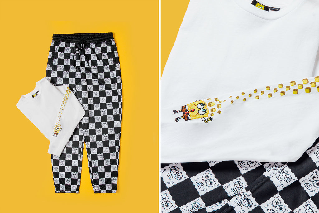 vans x spongebob track pant