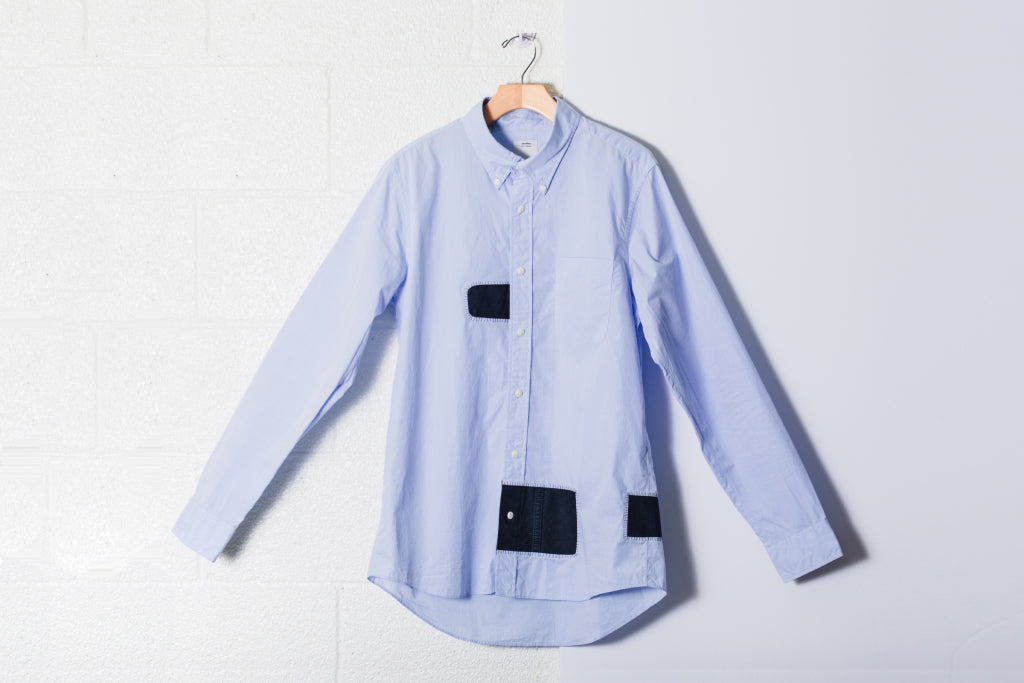 visvimのV+V FATIGUES B.D. SHIRT L/S襟ボタンダウン