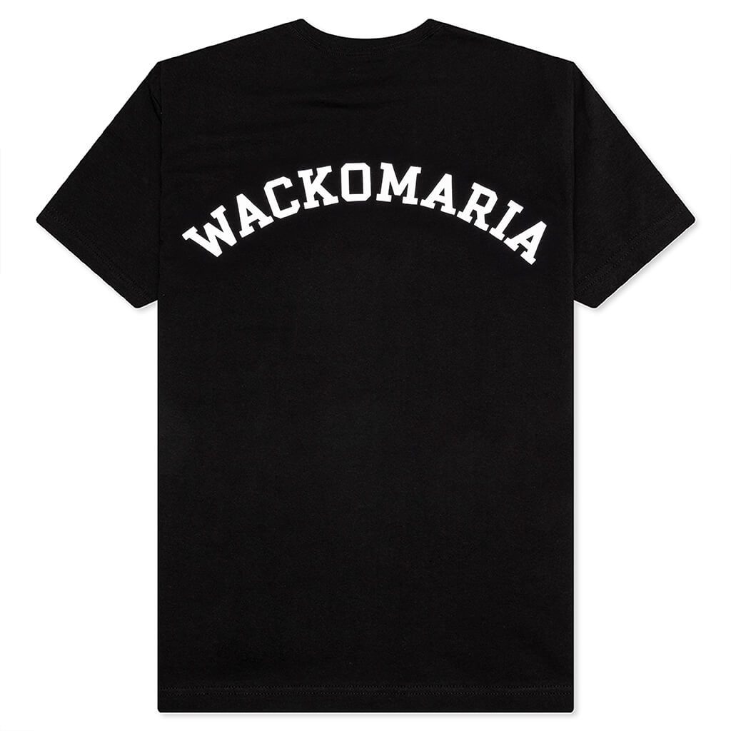 Washed Heavyweight Crewneck T-Shirt Type 5 - Black