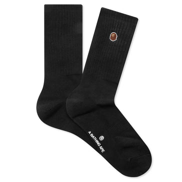 APE HEAD ONE POINT SOCKS 3 PAIRS MENS