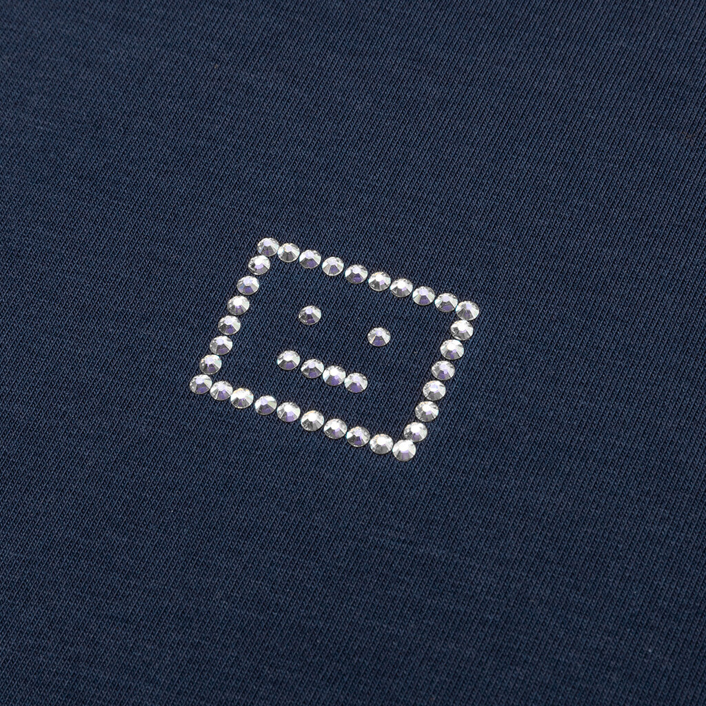 Acne Studios Printed T-Shirt - Navy – Feature