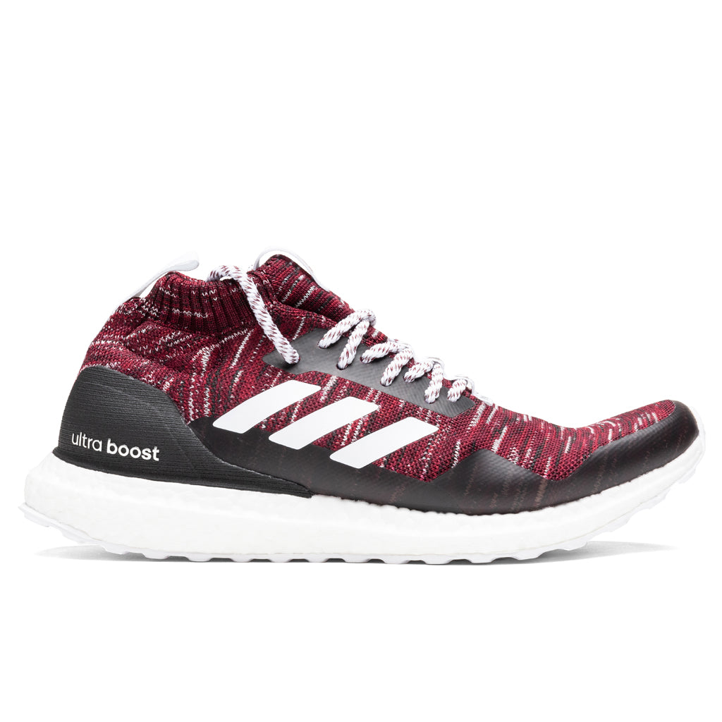 ultra boost maroon and white