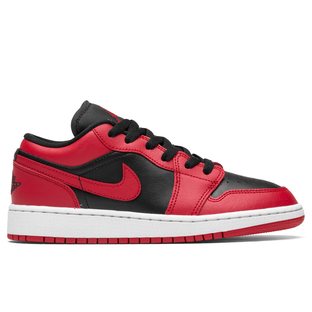 Air Jordan 1 Low (GS) - Gym Red/Black/White – Feature