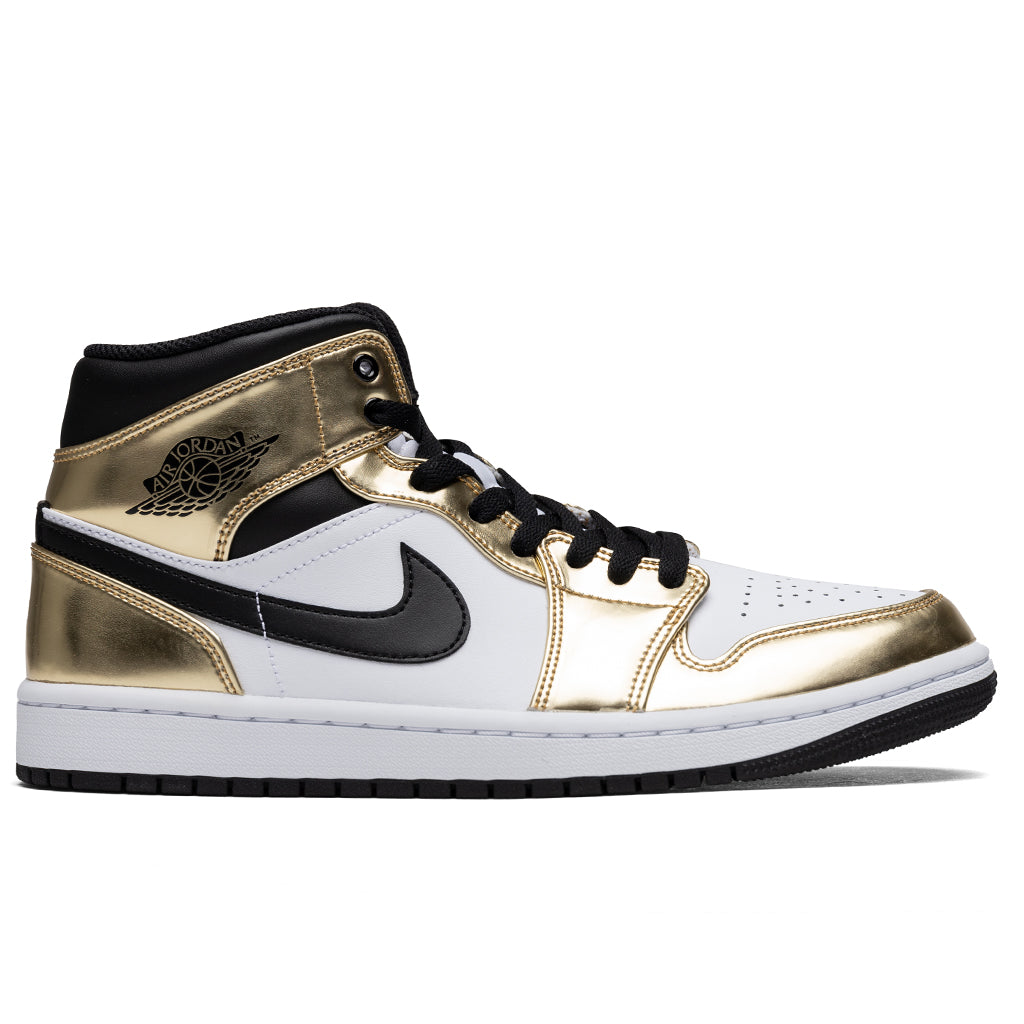 Air Jordan 1 Mid SE - Metallic Gold/Black – Feature