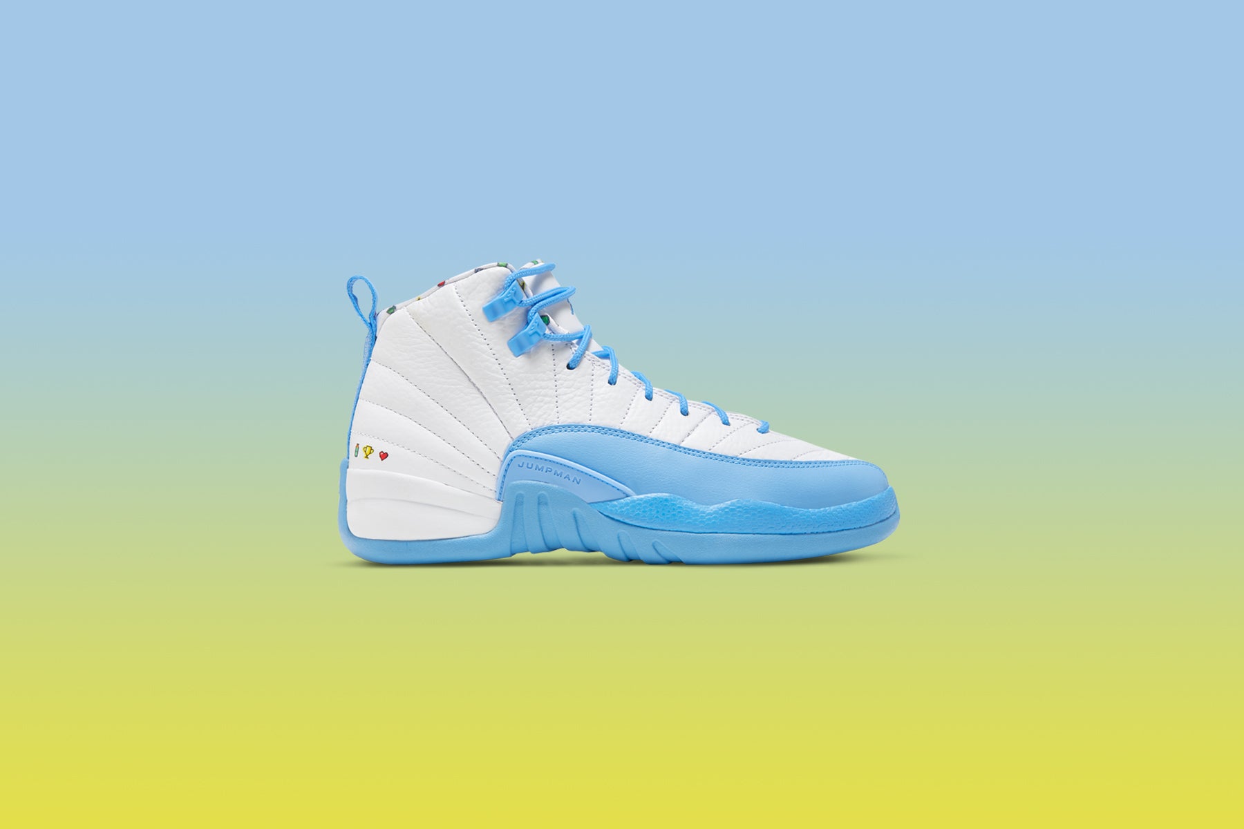 jordan 12 white and teal