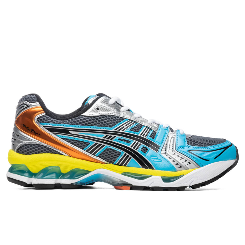 Asics x Angelo Baque Gel-Kayano 14 - Blue/Multi – Feature