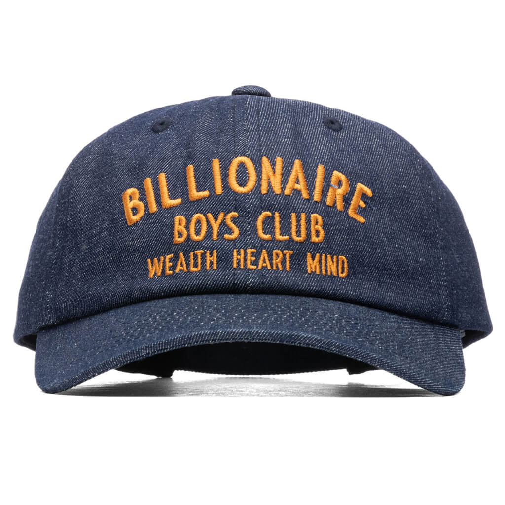 Billionaire Boys Club BB Denim Slouch Dad Hat - Indigo – Feature