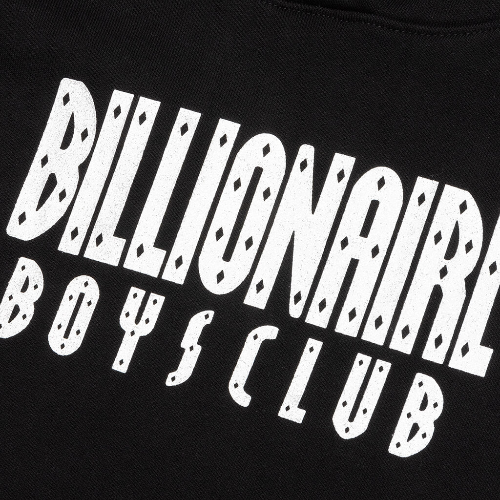 Billionaire Boys Club Kid's BB Straight Font Hoodie - Black – Feature