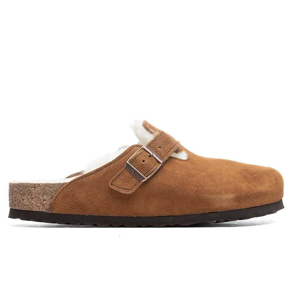 birkenstock boston shearling mink