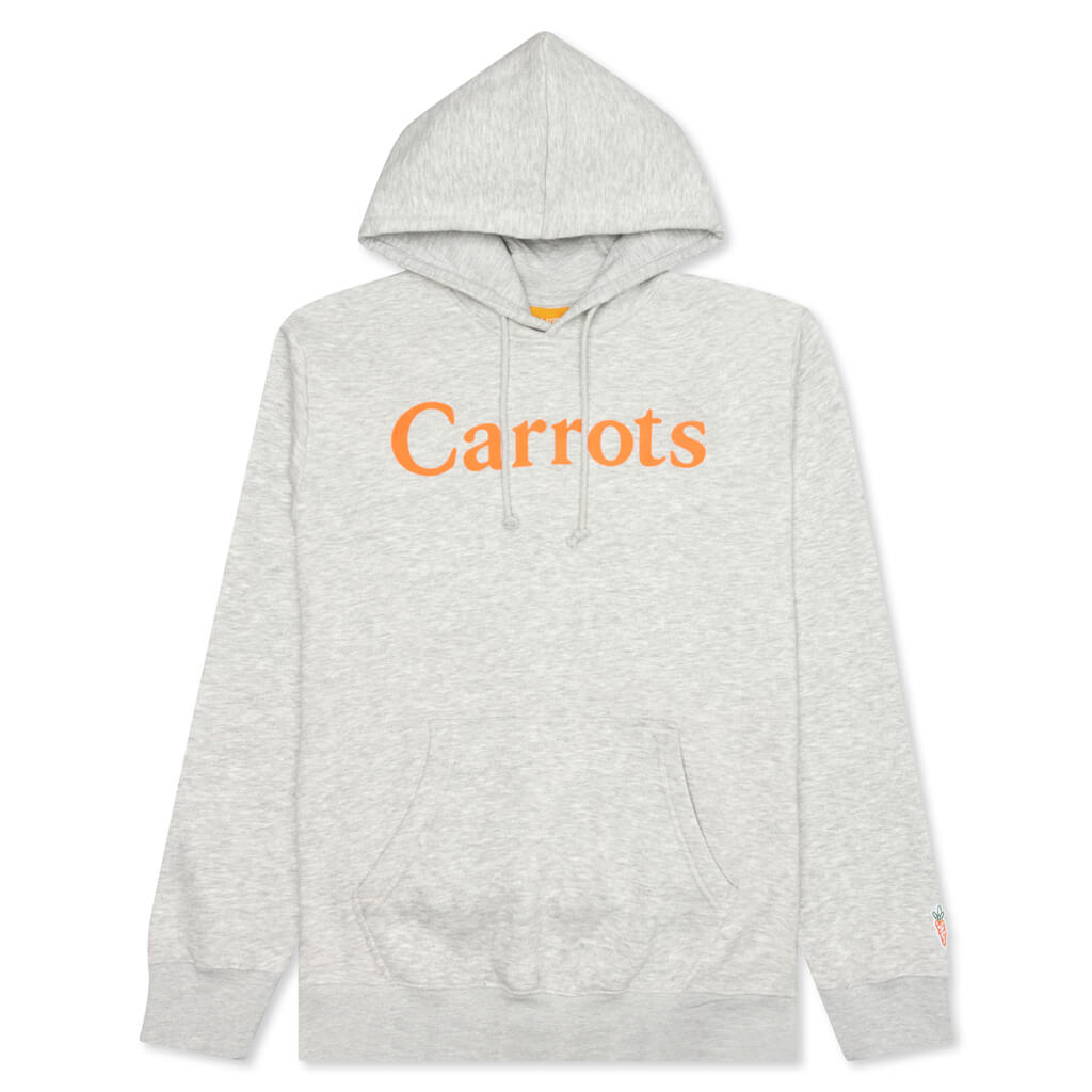 Carrots by Anwar Carrots Wordmark Hoodie - Grey