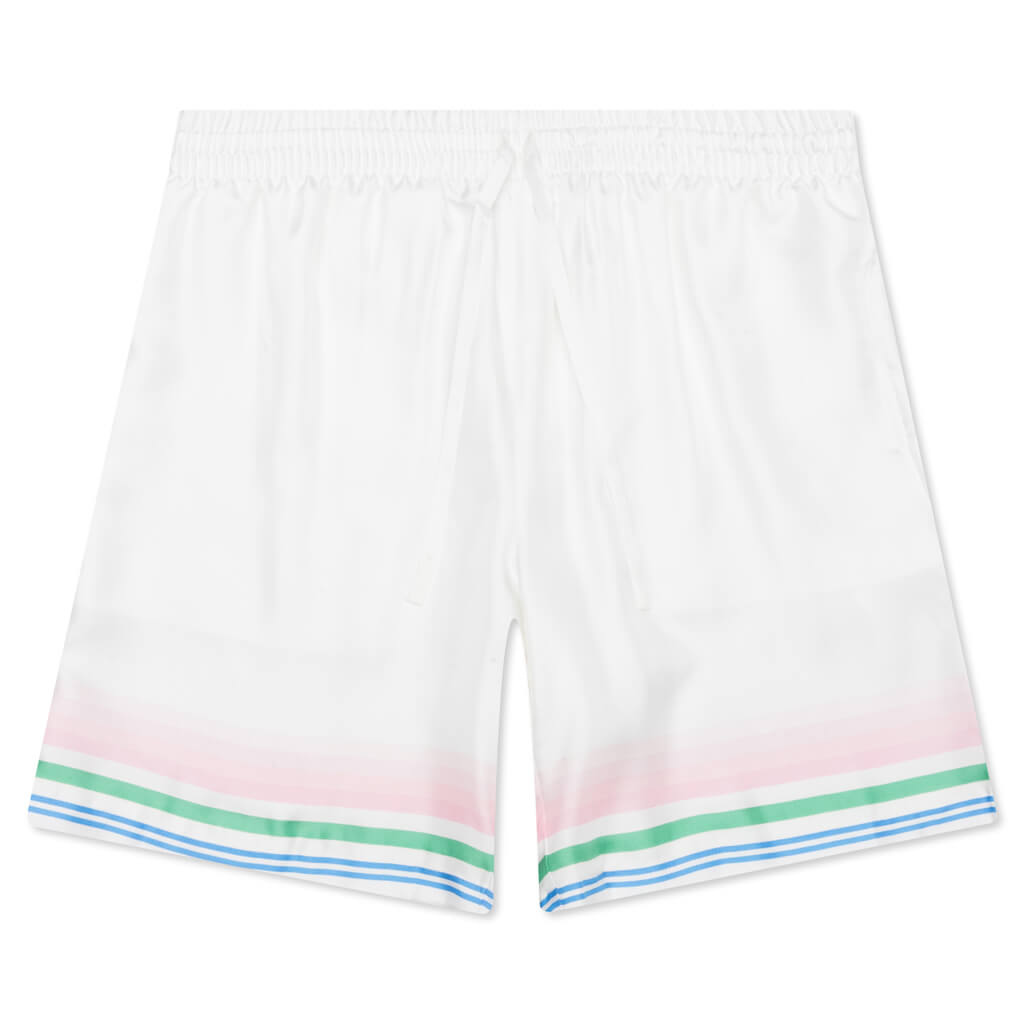 casablanca tennis club shorts