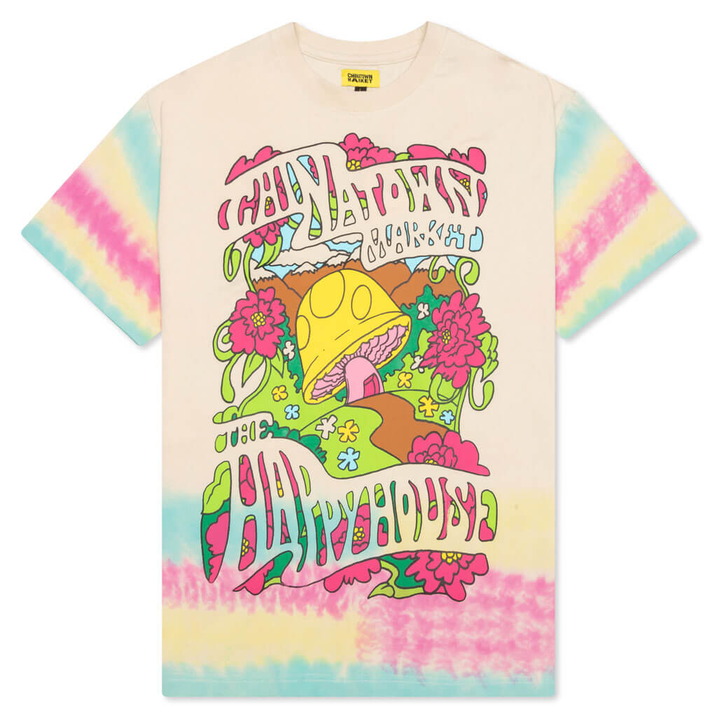 Chinatown Market Happy House Tee - Edge Tye-Dye – Feature