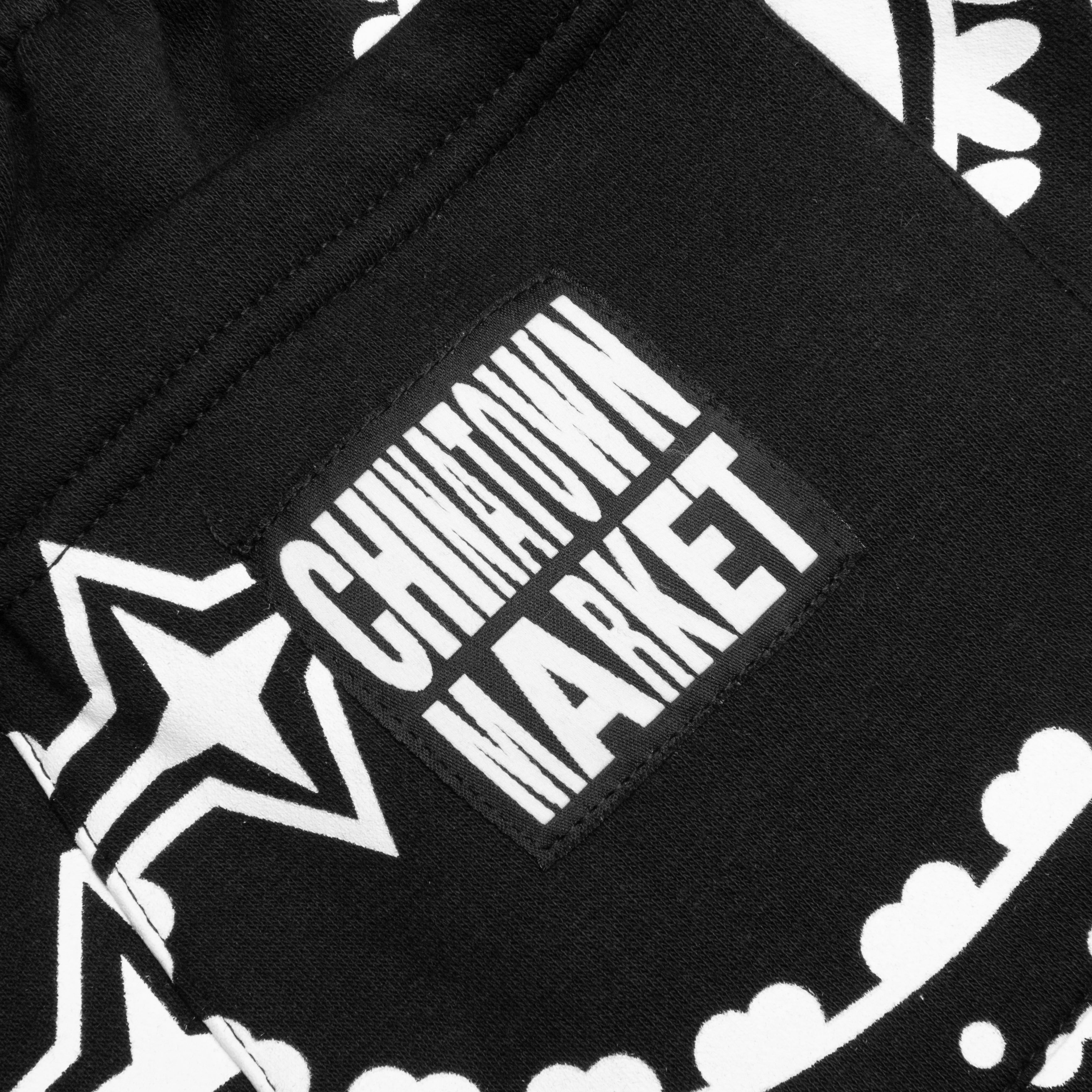 Chinatown Market X Yg Paisley Sweatpants Black Feature