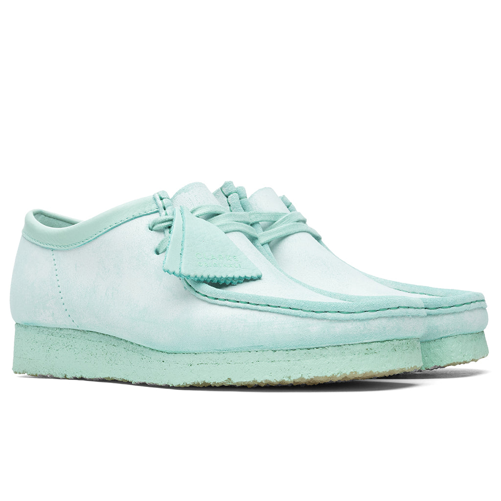 Clarks Wallabee - Mint Suede – Feature