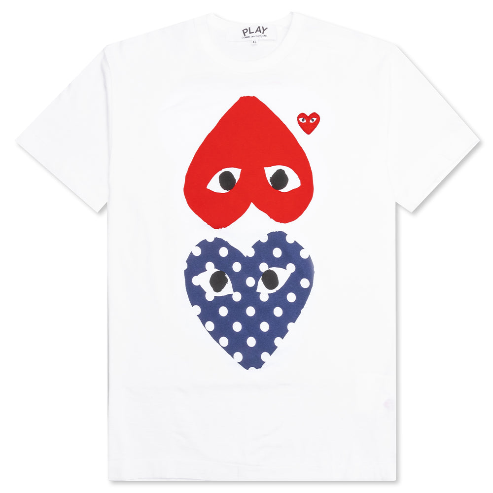 polka dot cdg shirt