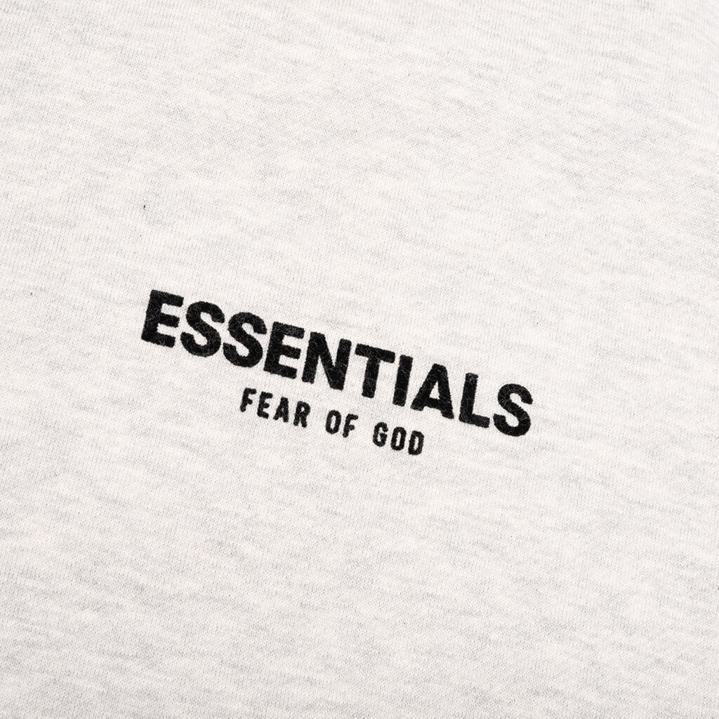 Fear Of God Essentials Crewneck Light Oatmeal Feature