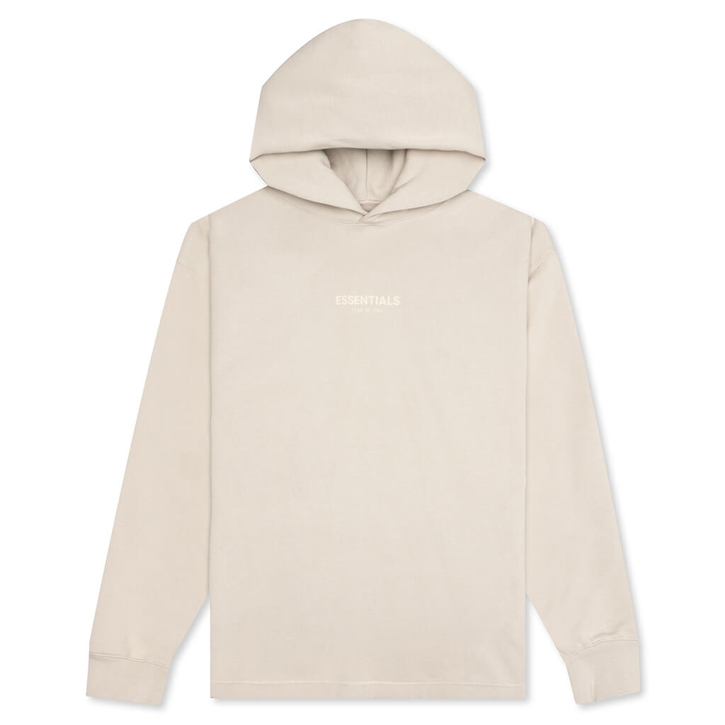 Essentials Relaxed Hoodie - Wheat – Feature