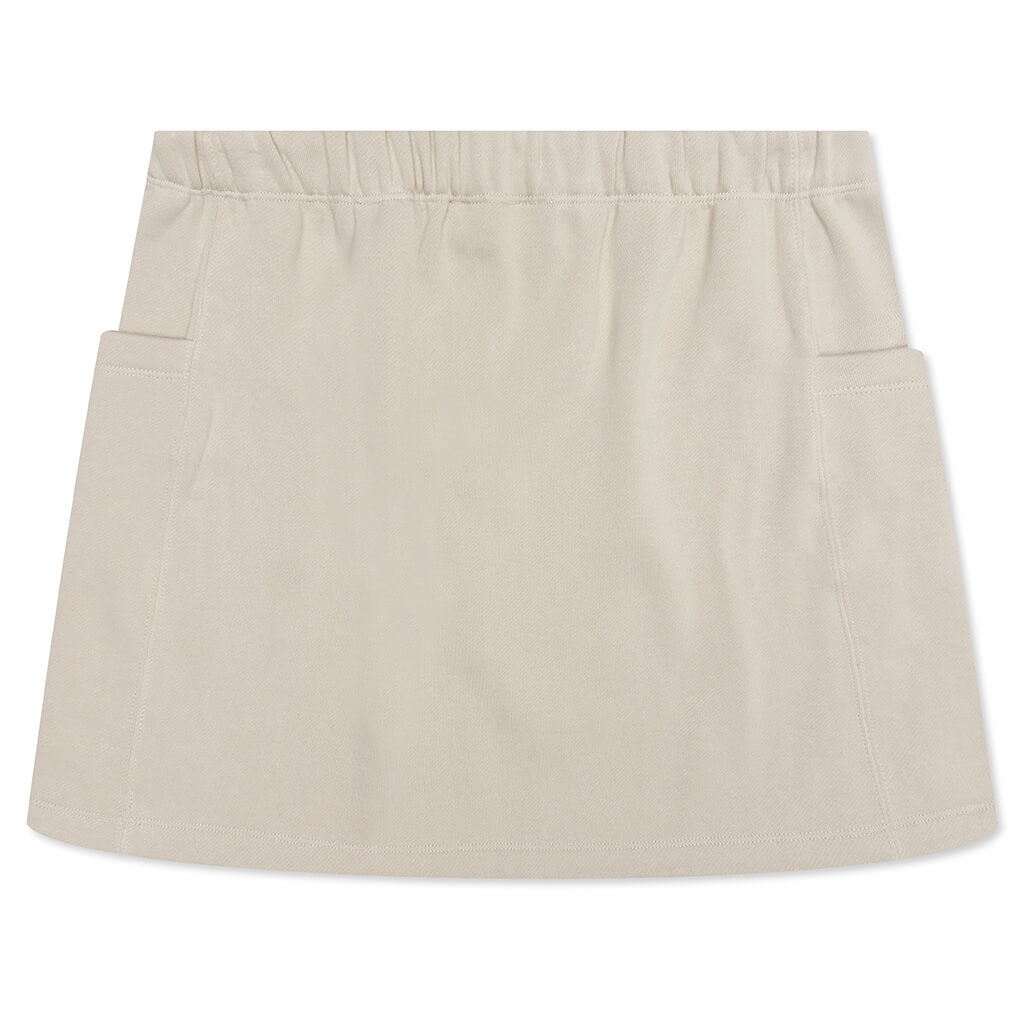 Fear of God Essentials Women's Fleece Skirt - Wheat – Feature