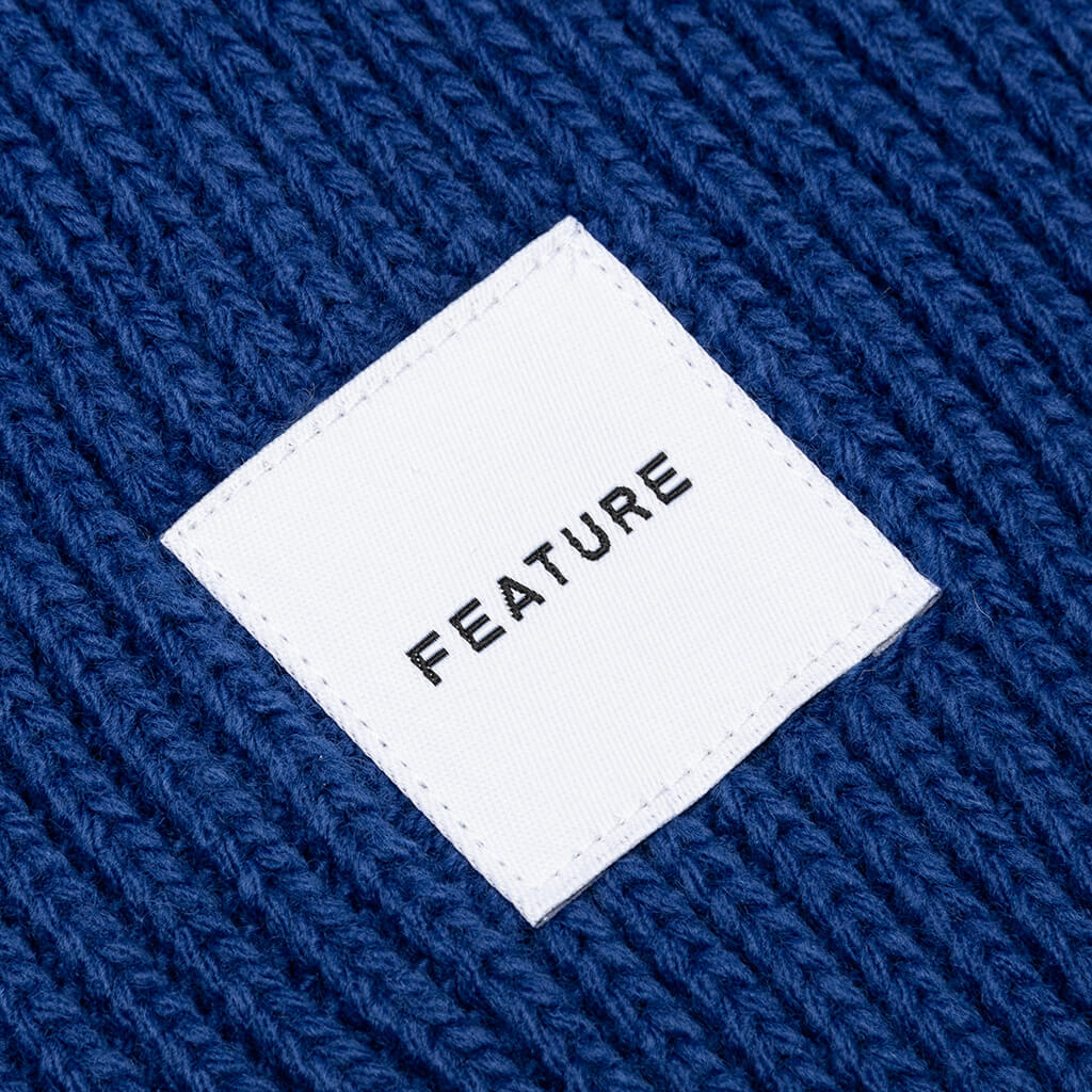 Feature Oversized Beanie - Royal