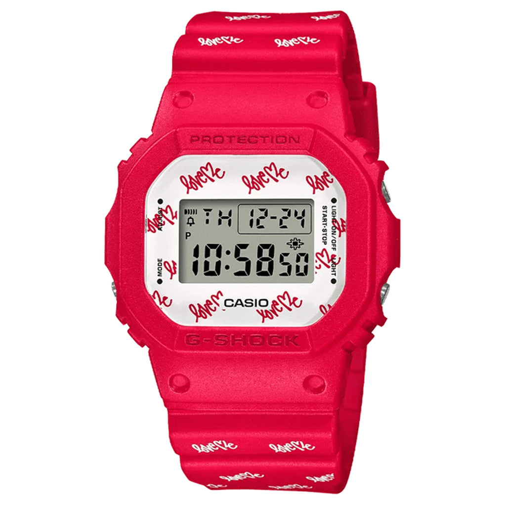 G Shock X Curtis Kulig Dw5600 Red Feature