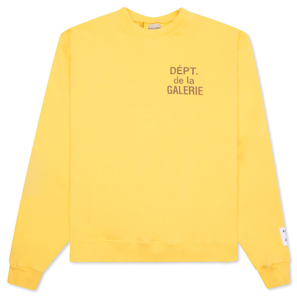 Gallery Dept. Art That Kills Rev Crewneck - Yellow – Feature