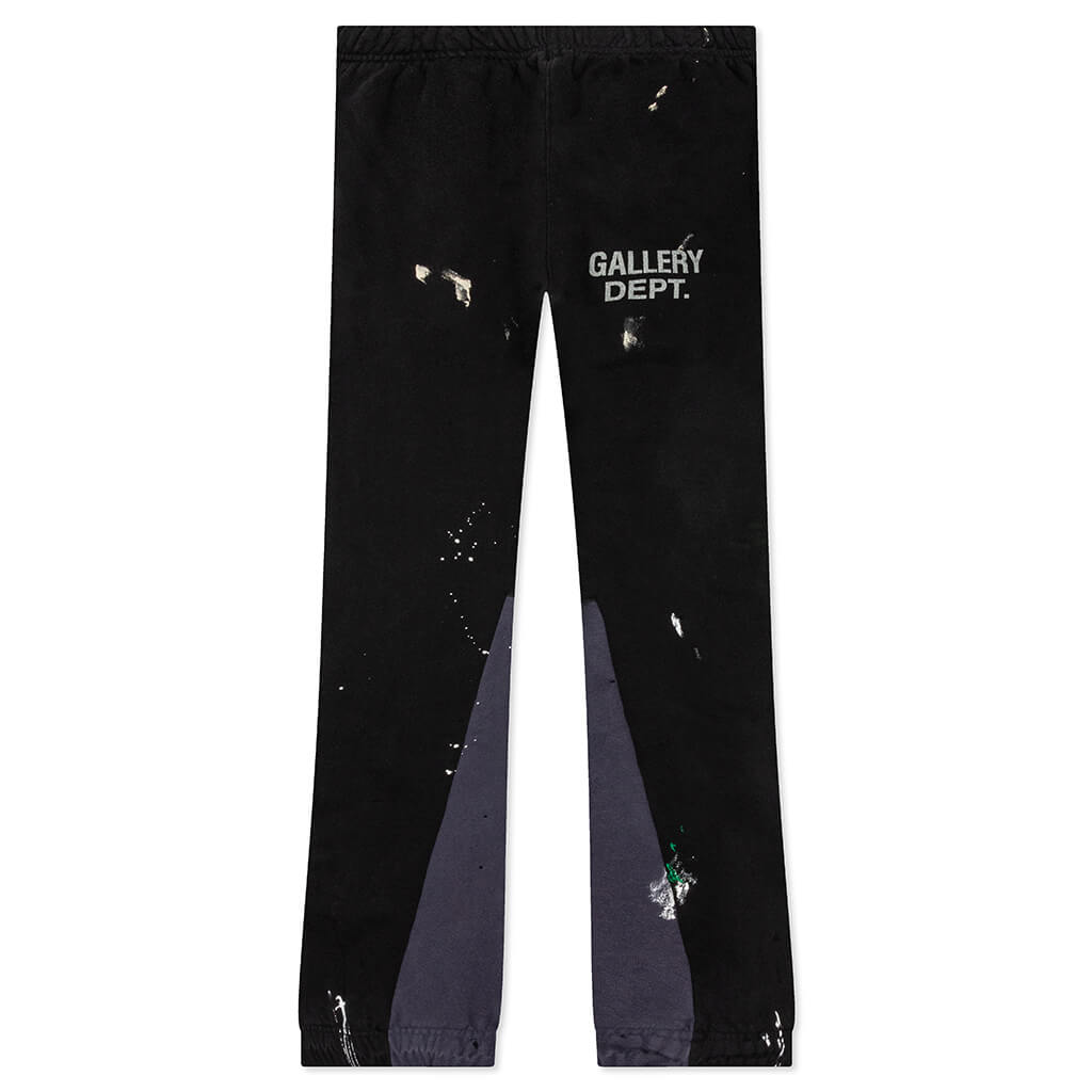 Logo Flare Sweatpants - Washed Black – Feature