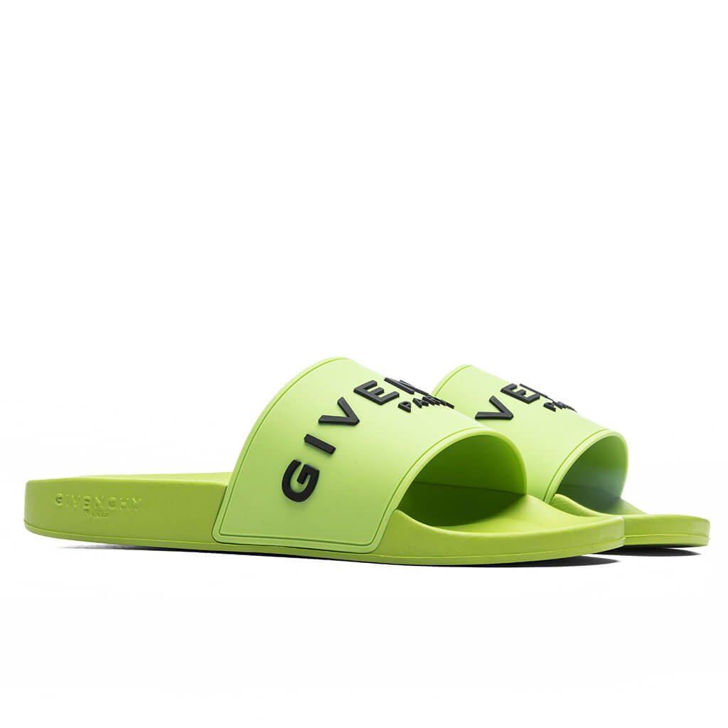 Givenchy Slide Sandals - Citrus Green – Feature