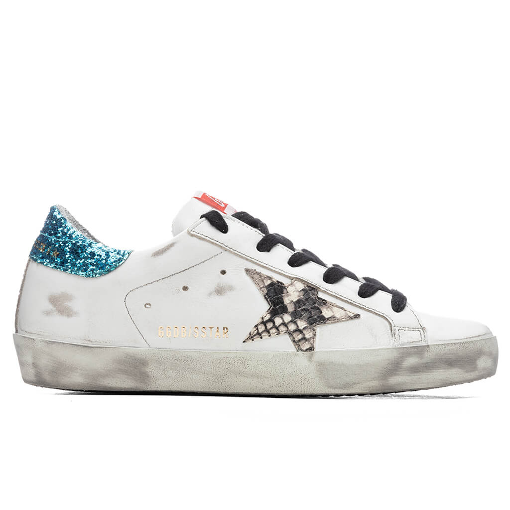 Golden Goose Women S Superstar White Silver 英語 Feature