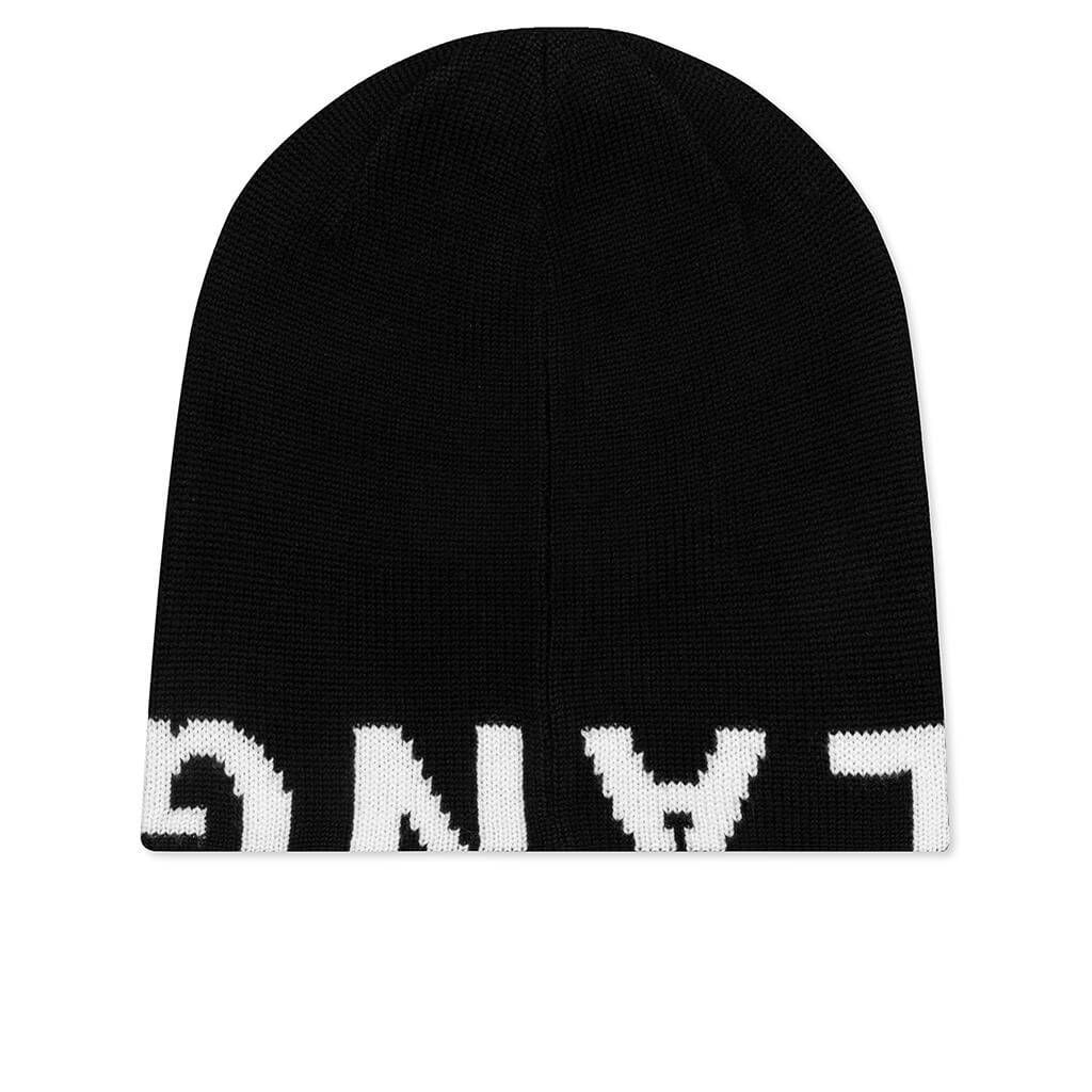 Logo Beanie - Deep Black – Feature