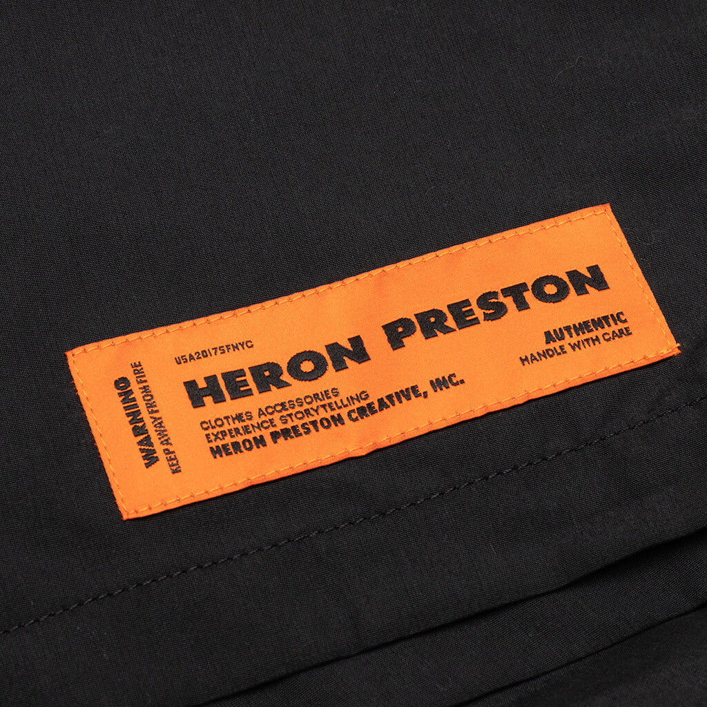 Heron Preston Nylon Swim Shorts - Black – Feature