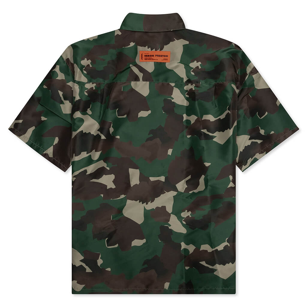 HERON PRESTON ヘロンプレストン カモ 迷彩 CAMO Tシャツ-