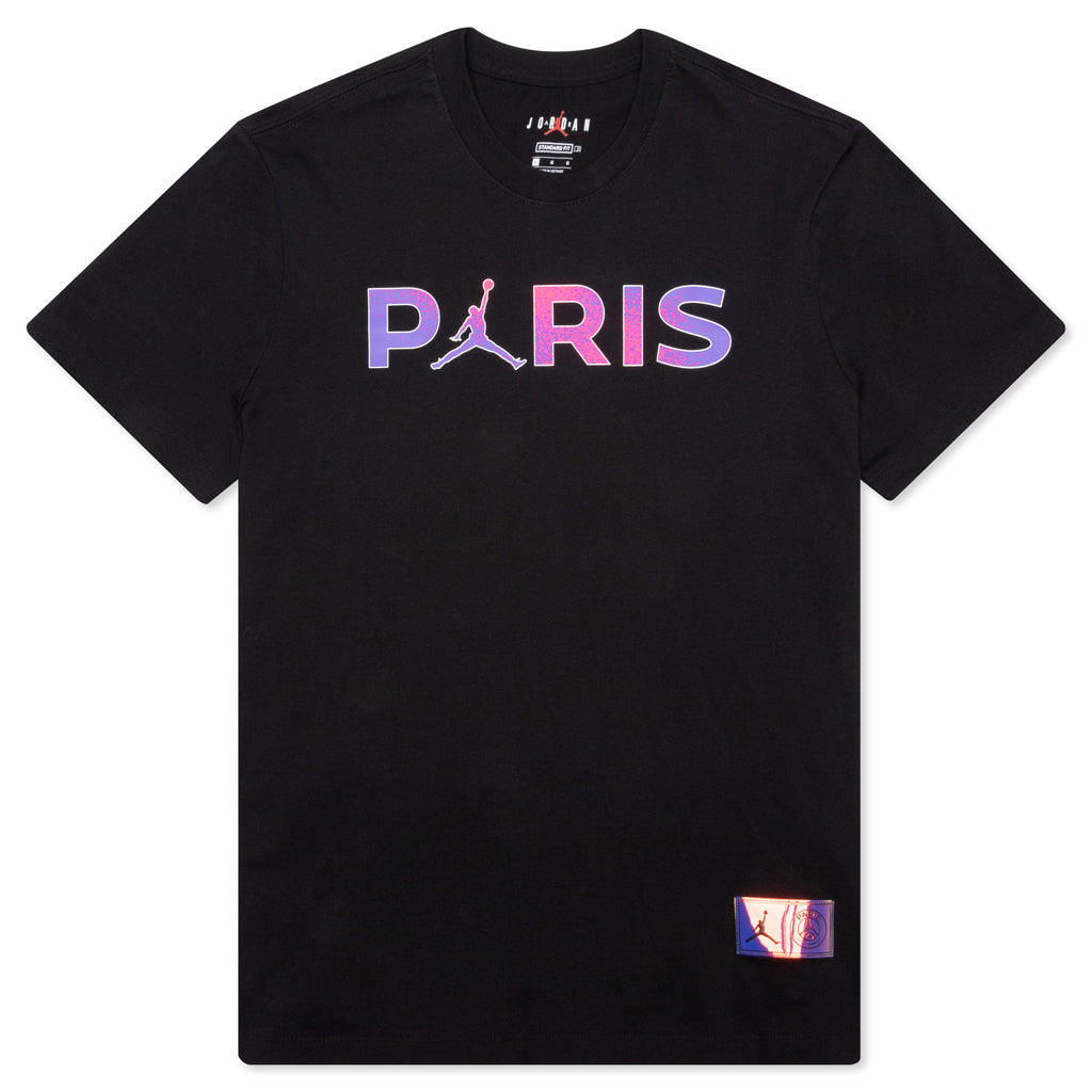 Jordan x Paris Saint-Germain S/S T-Shirt - Black – Feature