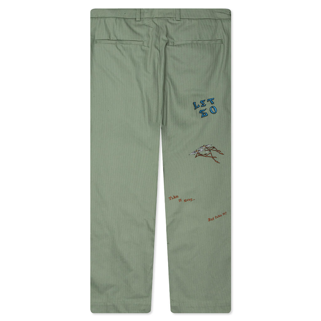 極希少 NICENESS NEP TWEED PANTS | angeloawards.com