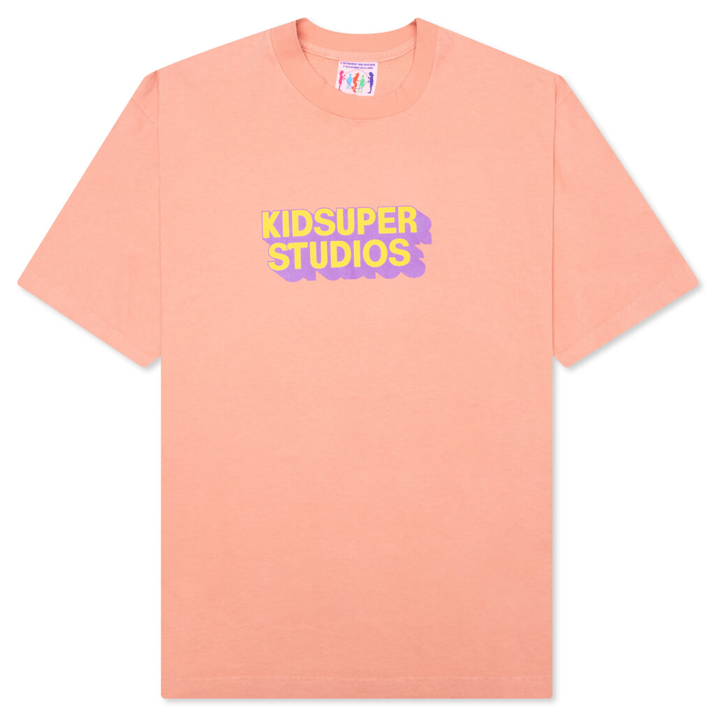 KidSuper Logo Tee - Salmon – Feature