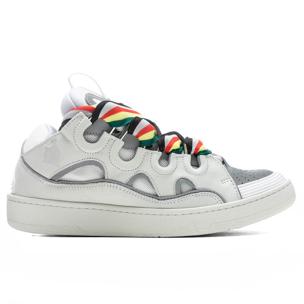 Lanvin Curb Sneakers - Off White/Grey – Feature