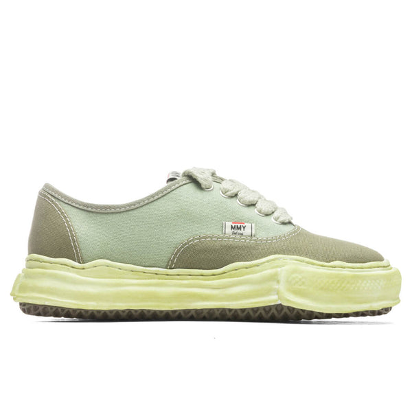 Baker Low OG Sole Over Dyed Canvas Sneaker - Green