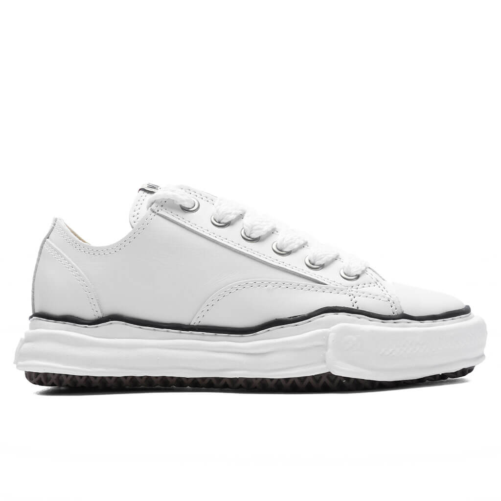 Peterson Low OG Sole Leather Sneaker - White – Feature