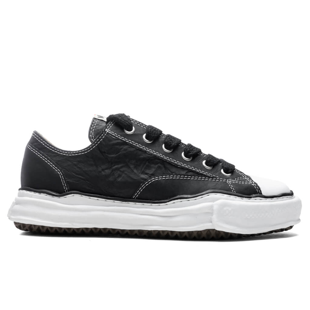 Peterson Low OG Sole Paper Like Leather Sneaker - Black – Feature