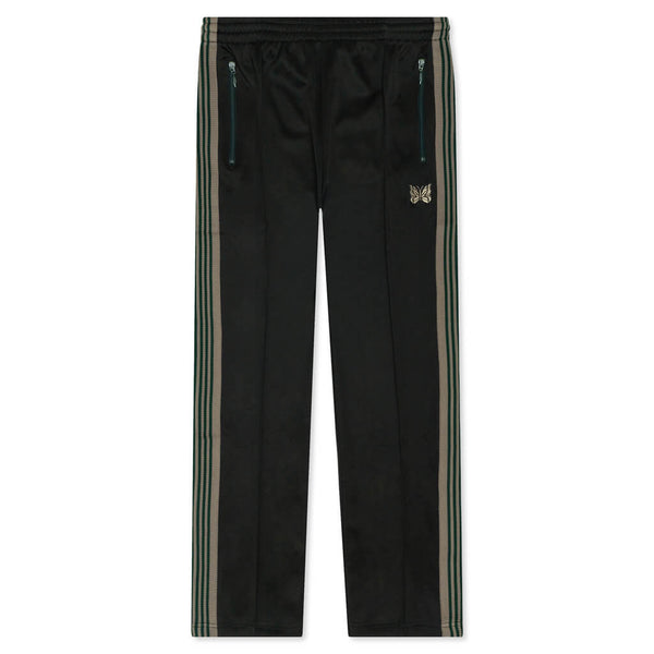 Poly Smooth Narrow Track Pant - Dark Green