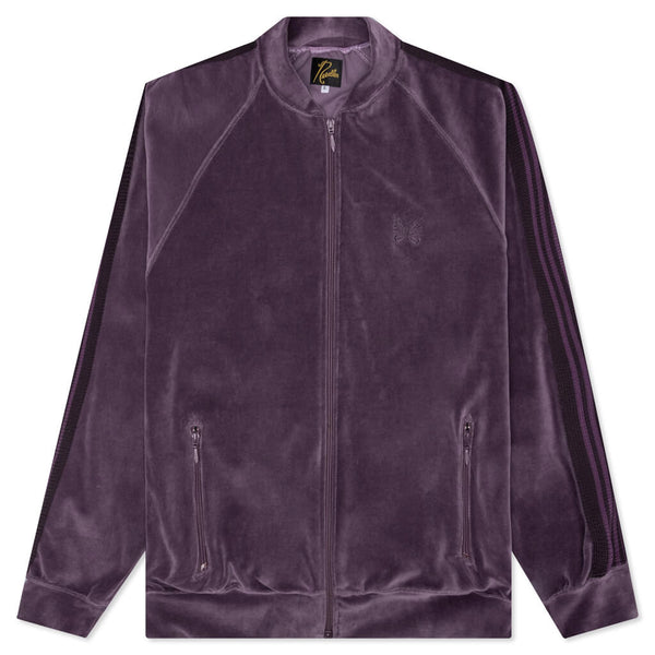 Velour R.C. Track Jacket - Purple – Feature