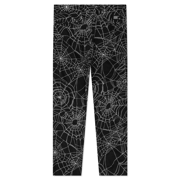 Neighborhood Spiderweb Tuck Pants - Black