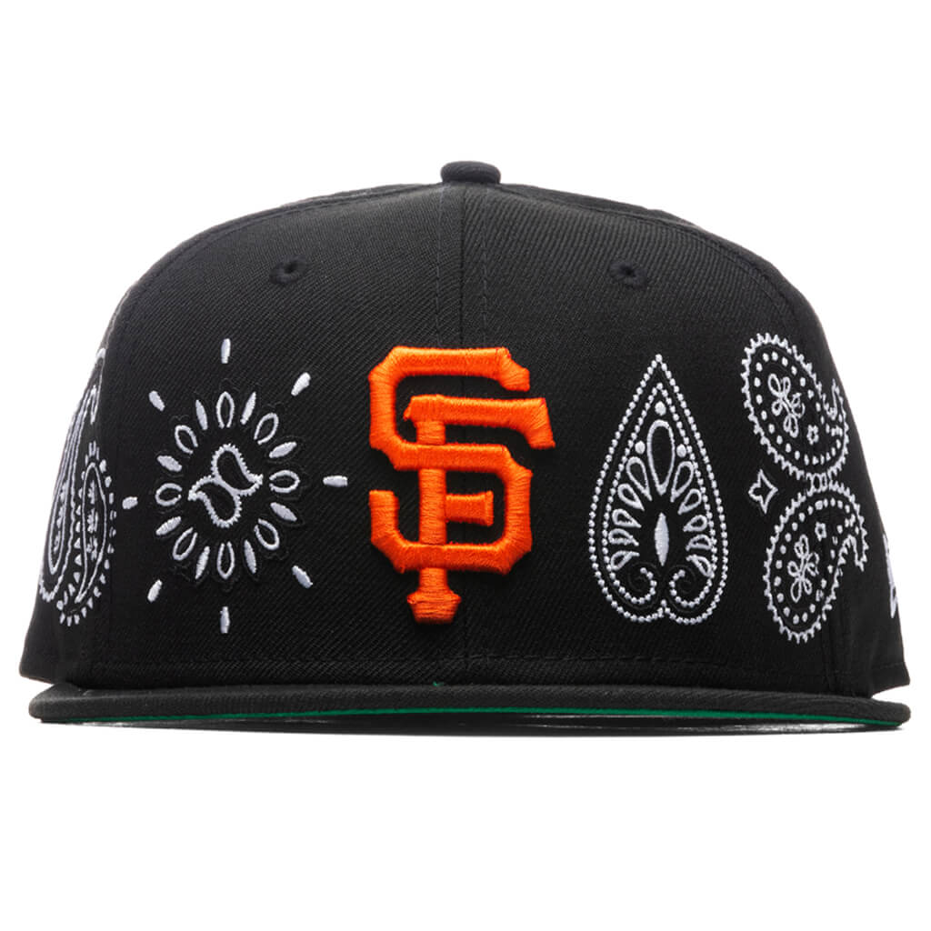 Official New Era San Francisco Giants MLB Team Pride Black 59FIFTY Fitted  Cap B2824_287