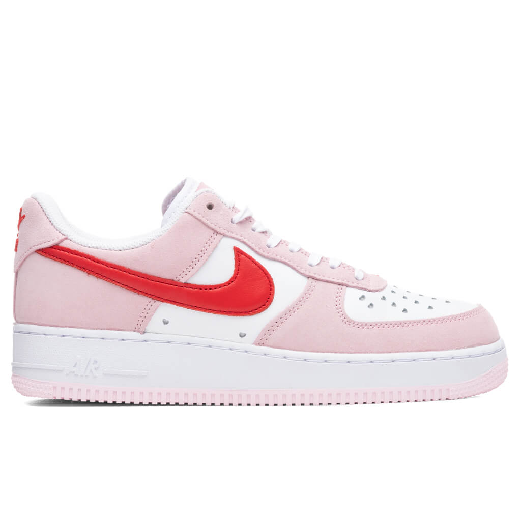 air force 1 red and pink