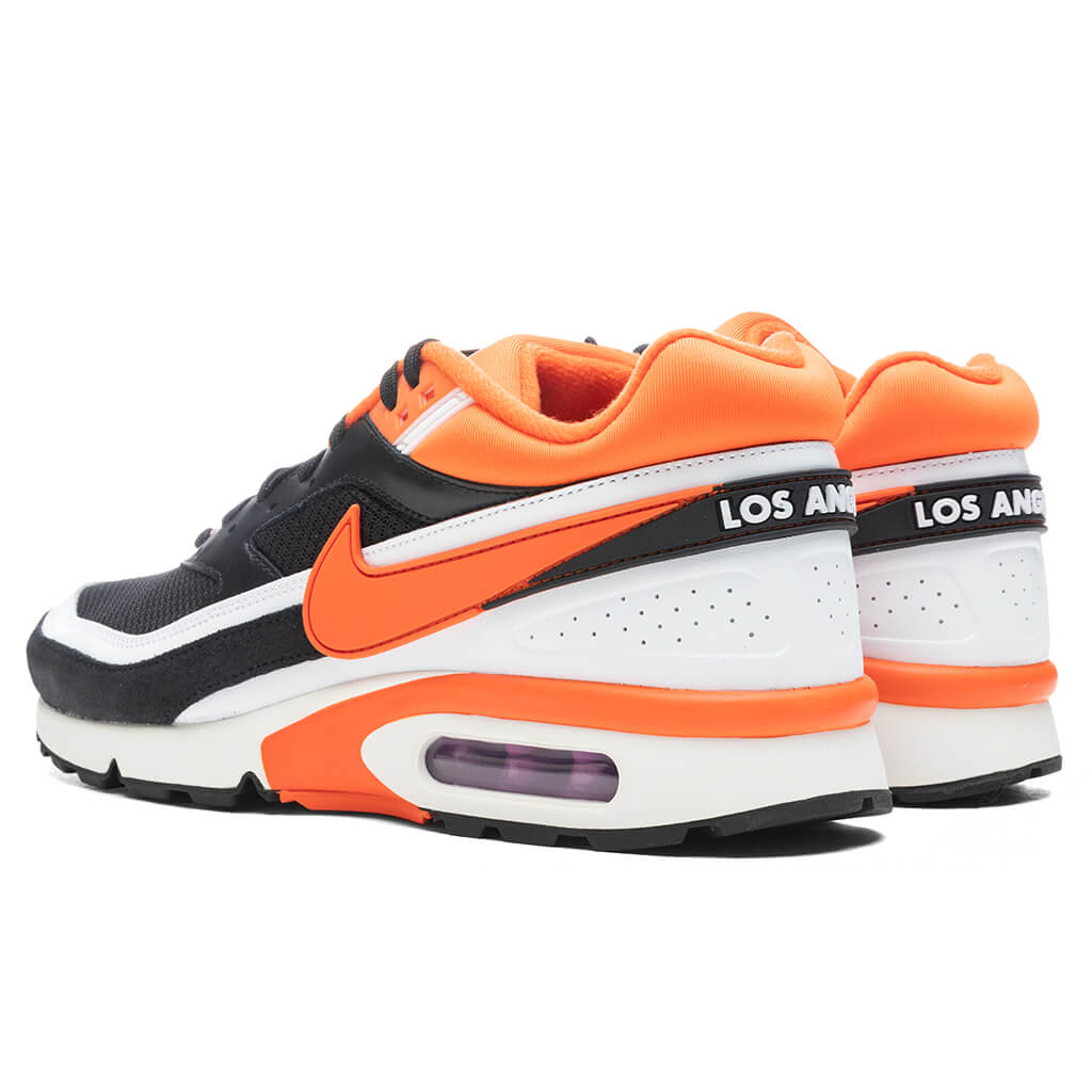 Nike Air Max BW 'Los Angeles' - Black/Rush Orange/White – Feature