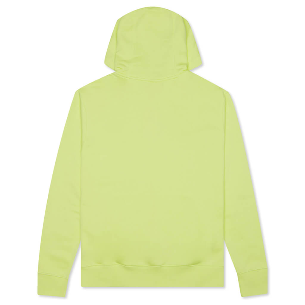 Nike Sportswear Club Fleece Full-Zip Hoodie - Light Lemon Twist/White ...