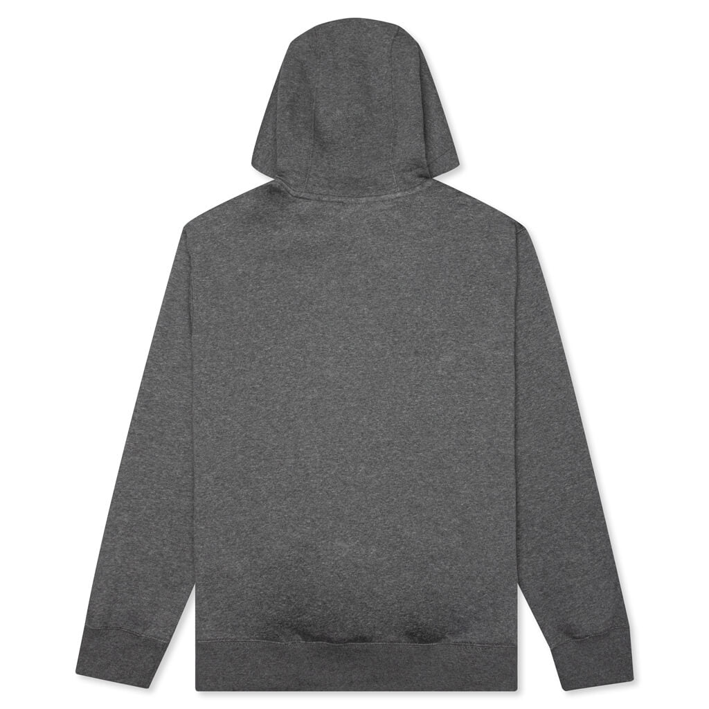 Nike Sportswear Club Fleece Pullover Hoodie - Charcoal Heather/Anthrac ...