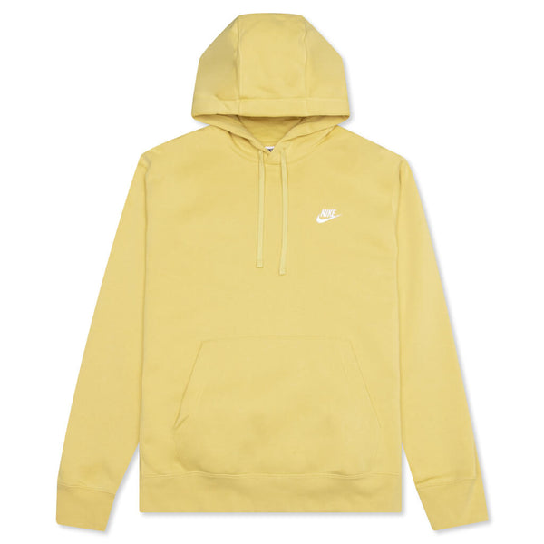 Marte Diploma Lágrima Sportswear Club Fleece Pullover Hoodie - Saturn Gold/White – Feature