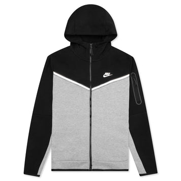 Nike Tech Fleece Full-Zip Winterized Hoodie 'Cobblestone / Black' XL