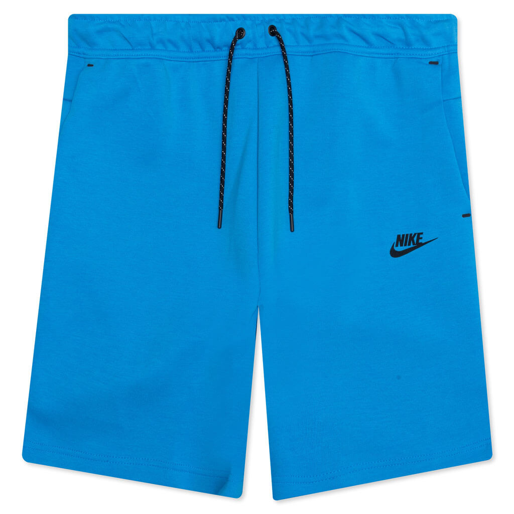 Nike Sportswear Tech Fleece Shorts - Light Photo Blue/Black – Feature